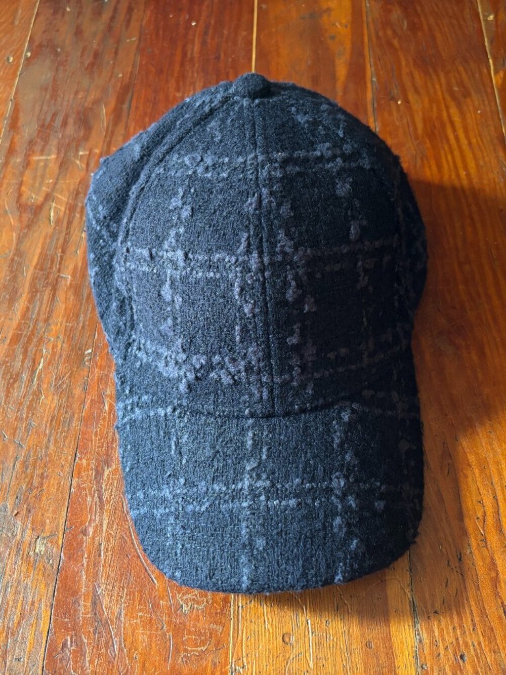 Banana Republic Textured Navy Baseball Cap Hat Adjustable Unisex